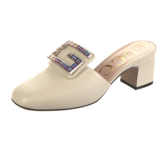 Gucci Leather Mules - Picture 1 of 5